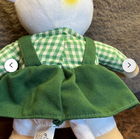 3/$10 Vintage 1999 Marys Moo Moos John Deere Girl Pig 9" Plush - Picture 3 of 6